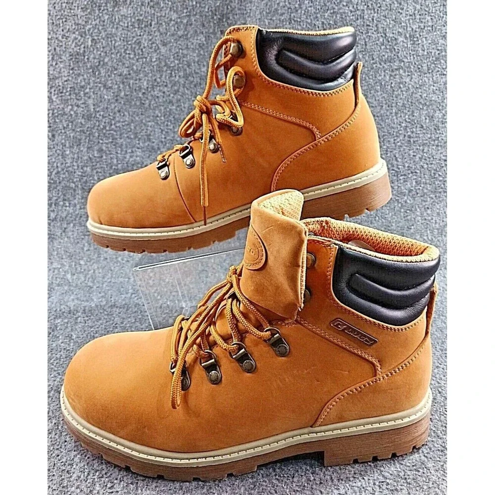 Lugz Grotto Chukka Work Boot Mens Size 9 Golden Wheat New In Box! MGROTK-7401